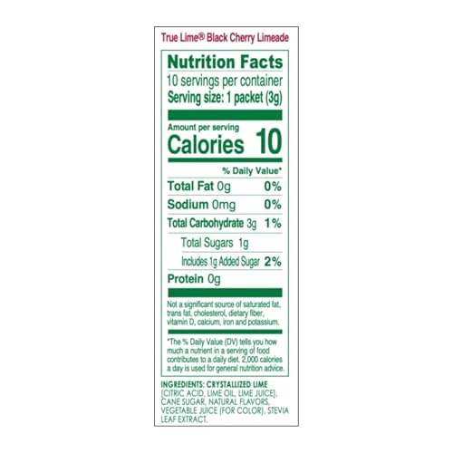 Black Cherry Limeade Drink Mix 2