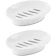 WYOK 2-Pack Soap Dish with Drain Soap Holder 1