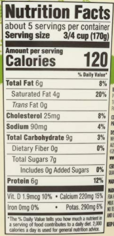Yogurt Plain Organic 2