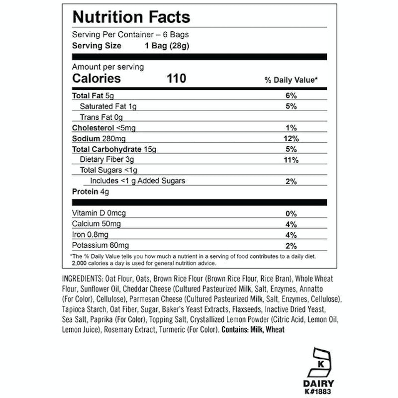 Milkmakers Lactation Cheddar Crisps 2