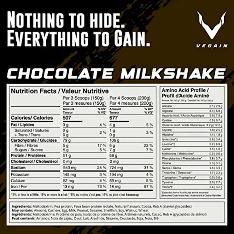 Plant-Based Mass Gainer 2