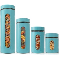 See-Through Glass Canisters