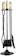 Vivohome Rustic Wrought Iron 5-Piece Fireplace Tool Set 1