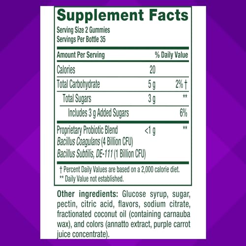Probiotic Gummy Supplements 2