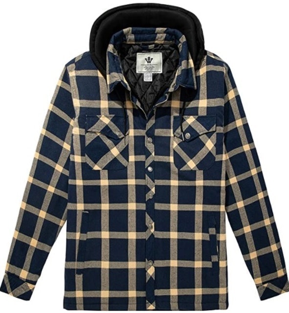 Plaid Flannel Jacket 1