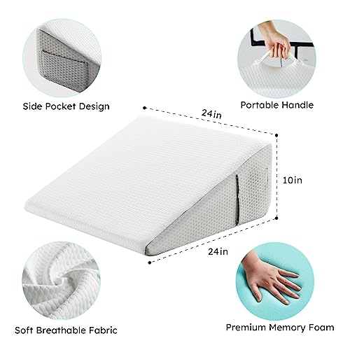10 Inch Bed Wedge Pillow 2