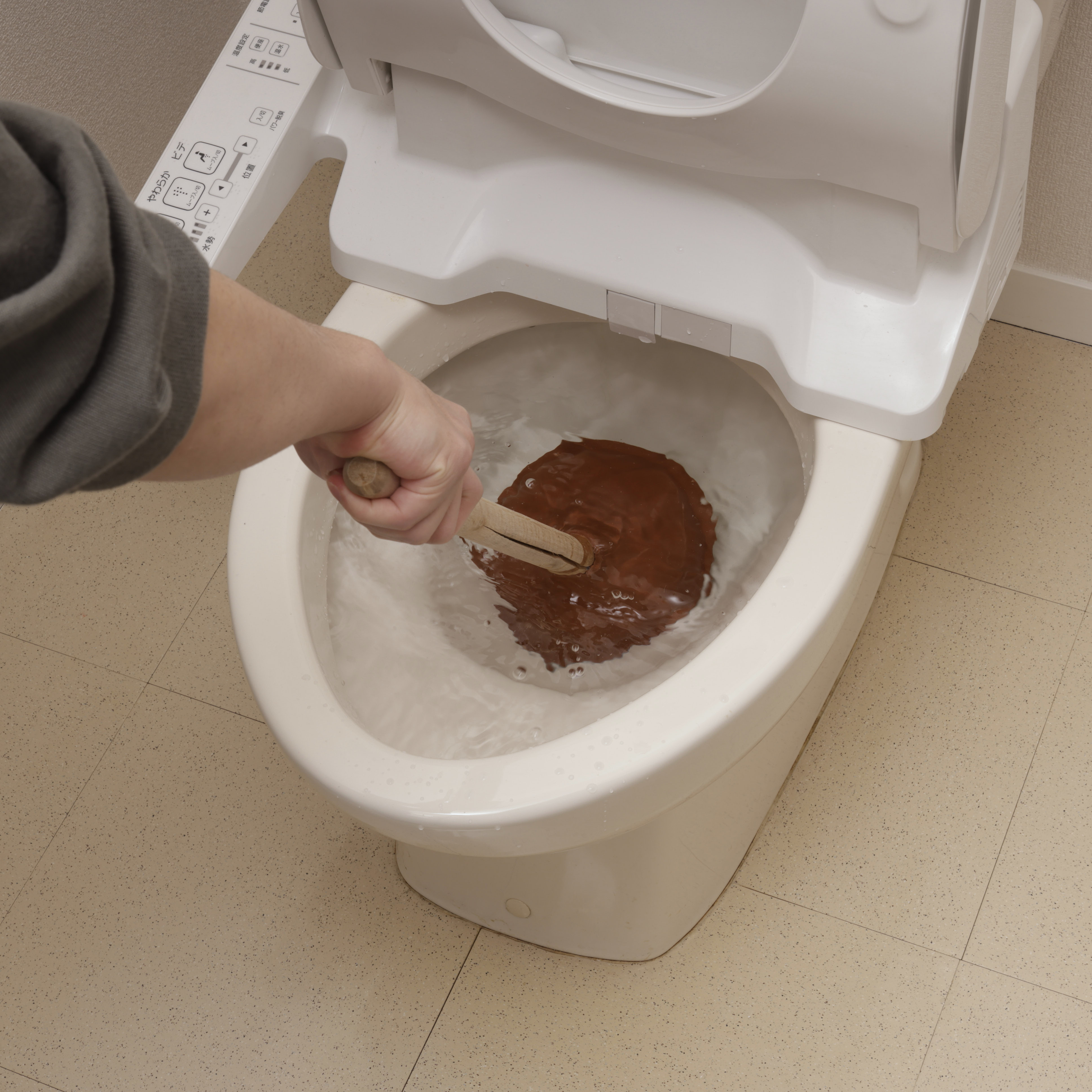 Heavy Duty Force Cup Rubber Toilet Plunger 4