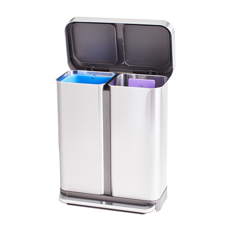 Dual Compartment Rectangular Step Can 3