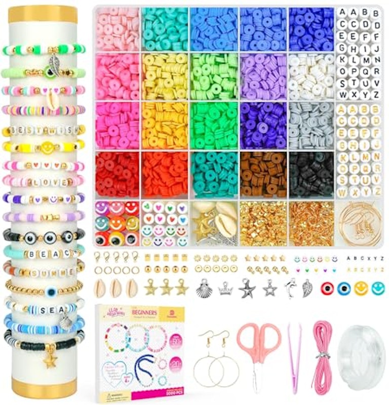 Clay Beads Bracelet Making Kit for Beginners 1