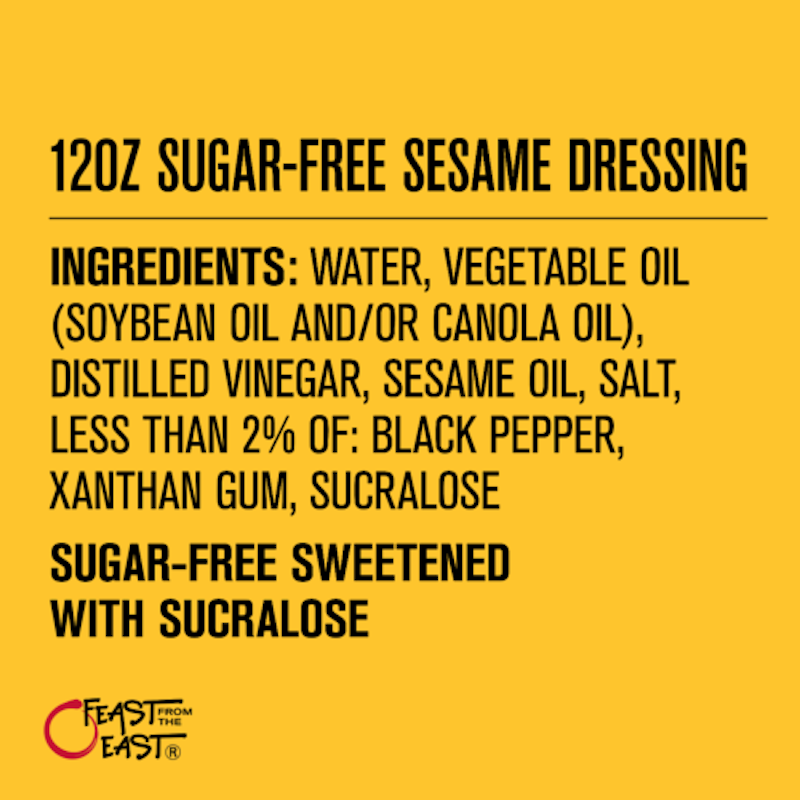 12oz Sugar-Free Sesame Dressing 2