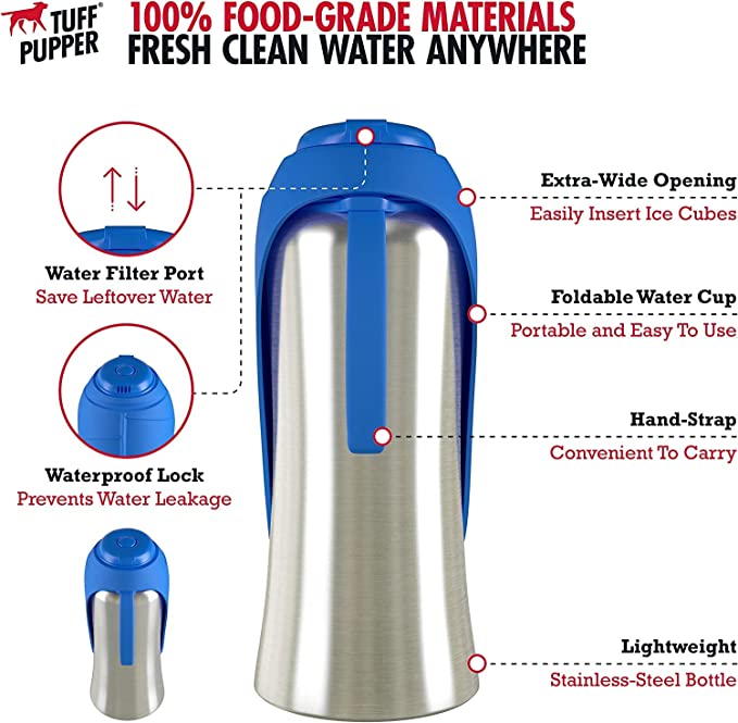 PupFlask Portable Water Bottle 2