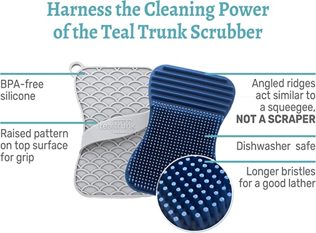 Silicone Sponge and Scrubber 2
