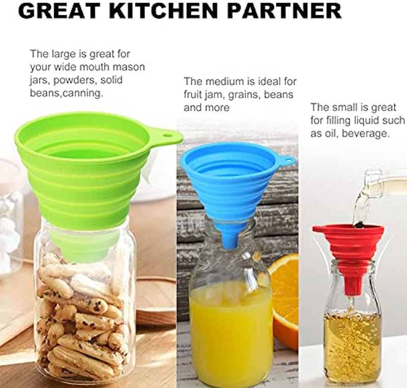 Funnels for Filling Bottles 3 Pack 2