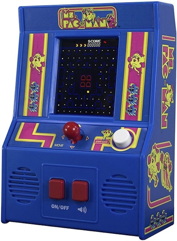 Ms. Pac-Man Retro Mini Arcade Game 1