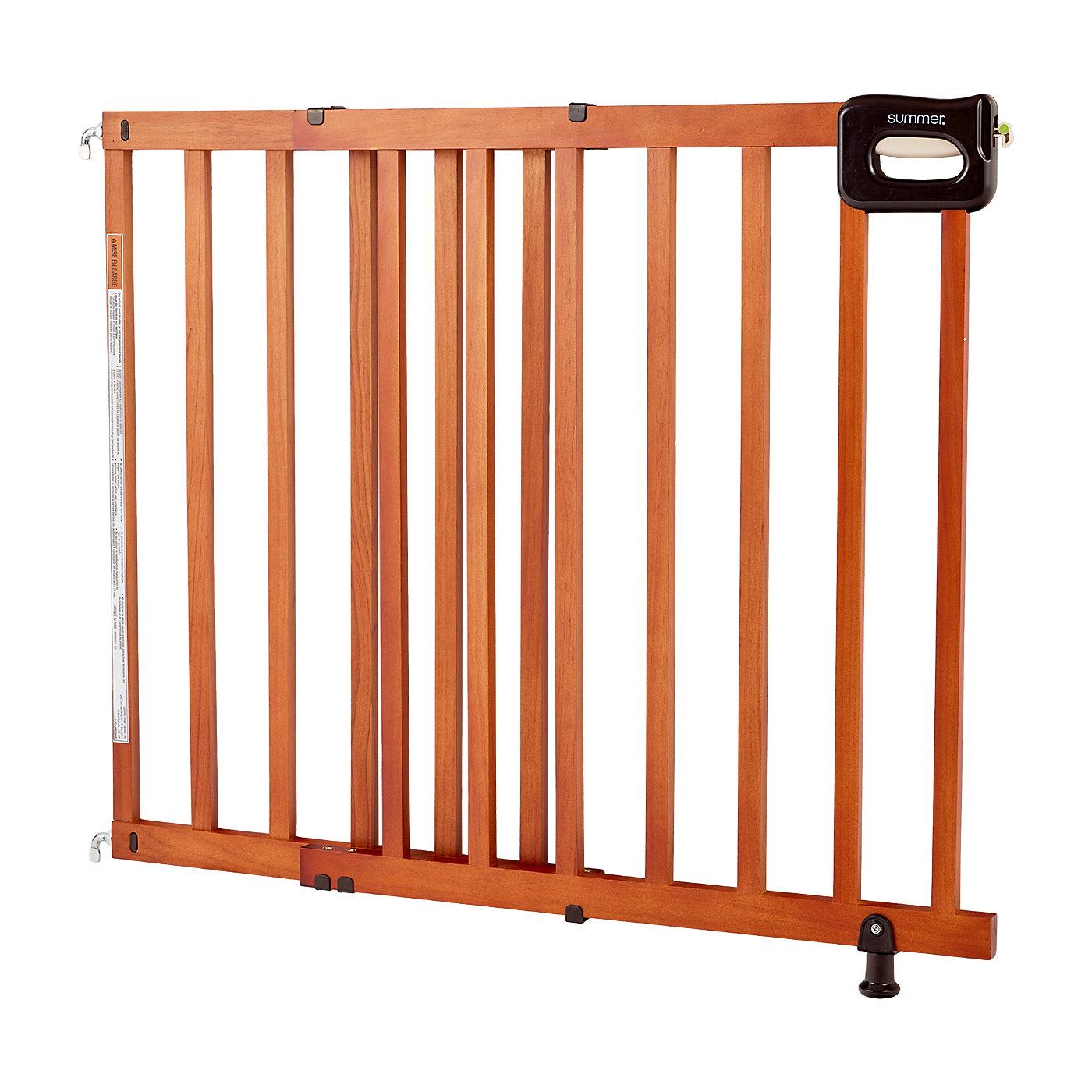 Deluxe Stairway Simple to Secure Wood Gate 3