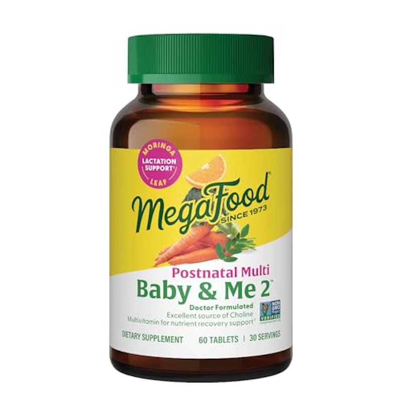Baby & Me 2 Postnatal Vitamins for Breastfeeding Moms with Folate 1