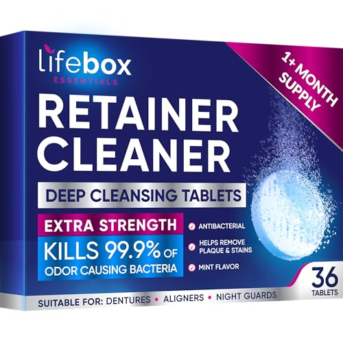 Retainer Cleaner Deep Cleansing Tablets 1