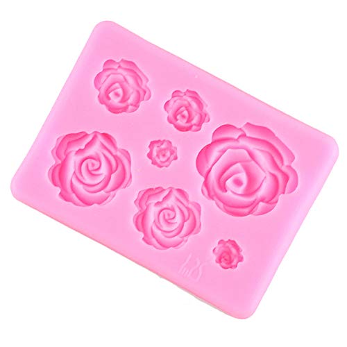 Rose Flowers Silicone Mold 1