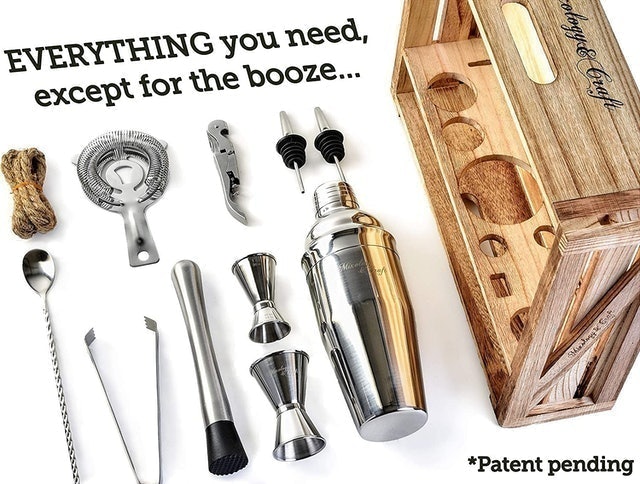 Mixology Bartender Kit With Stand 2