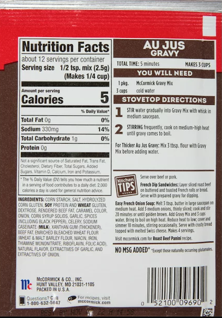 Brown Gravy Mix 2