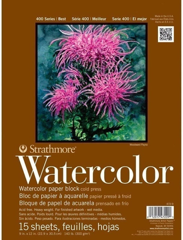 400 Series Watercolor Paper Block 1