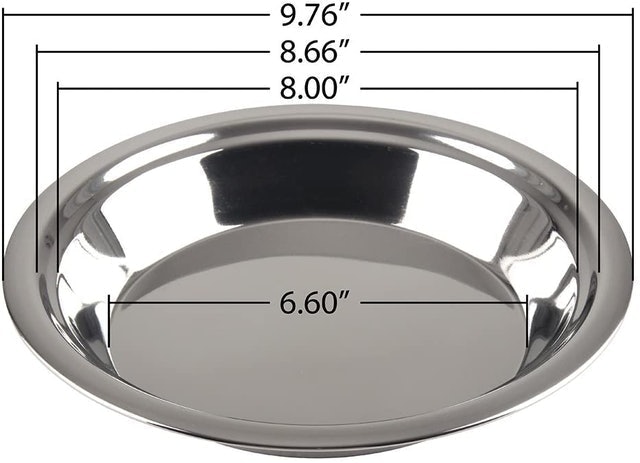 Stainless Steel Pie Pan 3