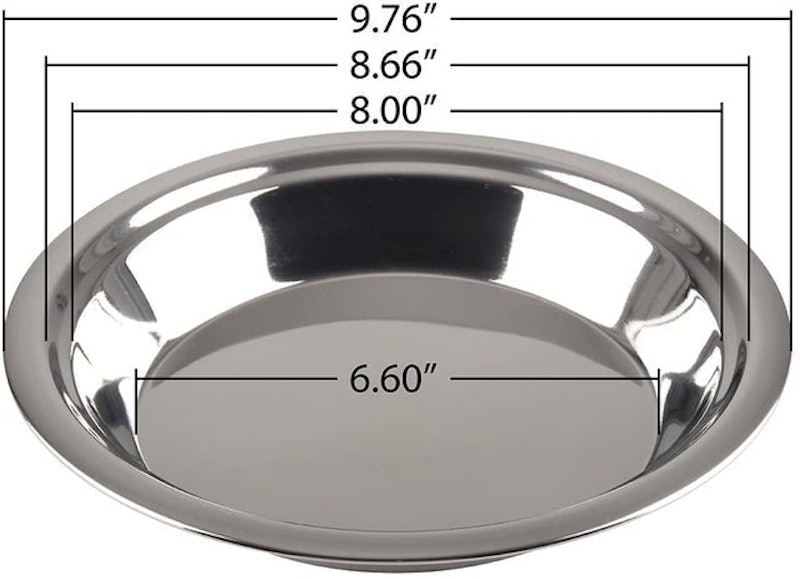 Stainless Steel Pie Pan 3