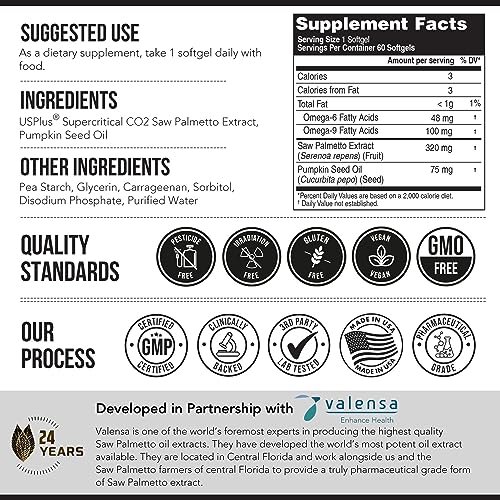 Saw Palmetto Extract with Pumpkin Seed Oil 2