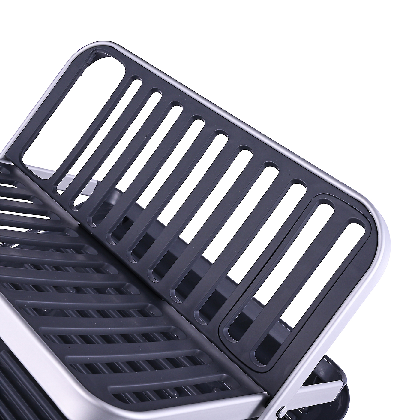 Good Grips Aluminum Fold Flat Dish Rack 2