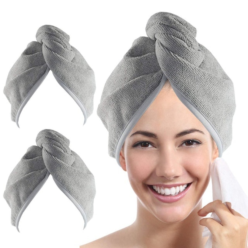 Microfiber Hair Towel Wrap, 2 pack 1