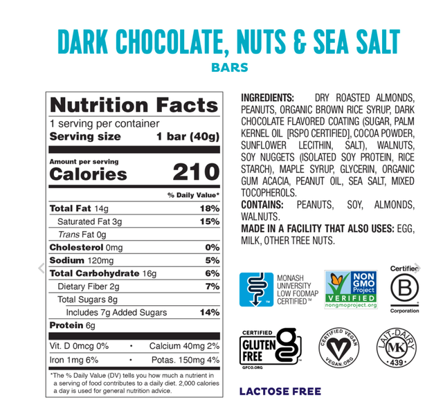 Vegan Protein Nut Bar 2