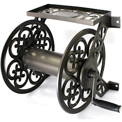 Decorative Wall-Mount Garden Hose Reel