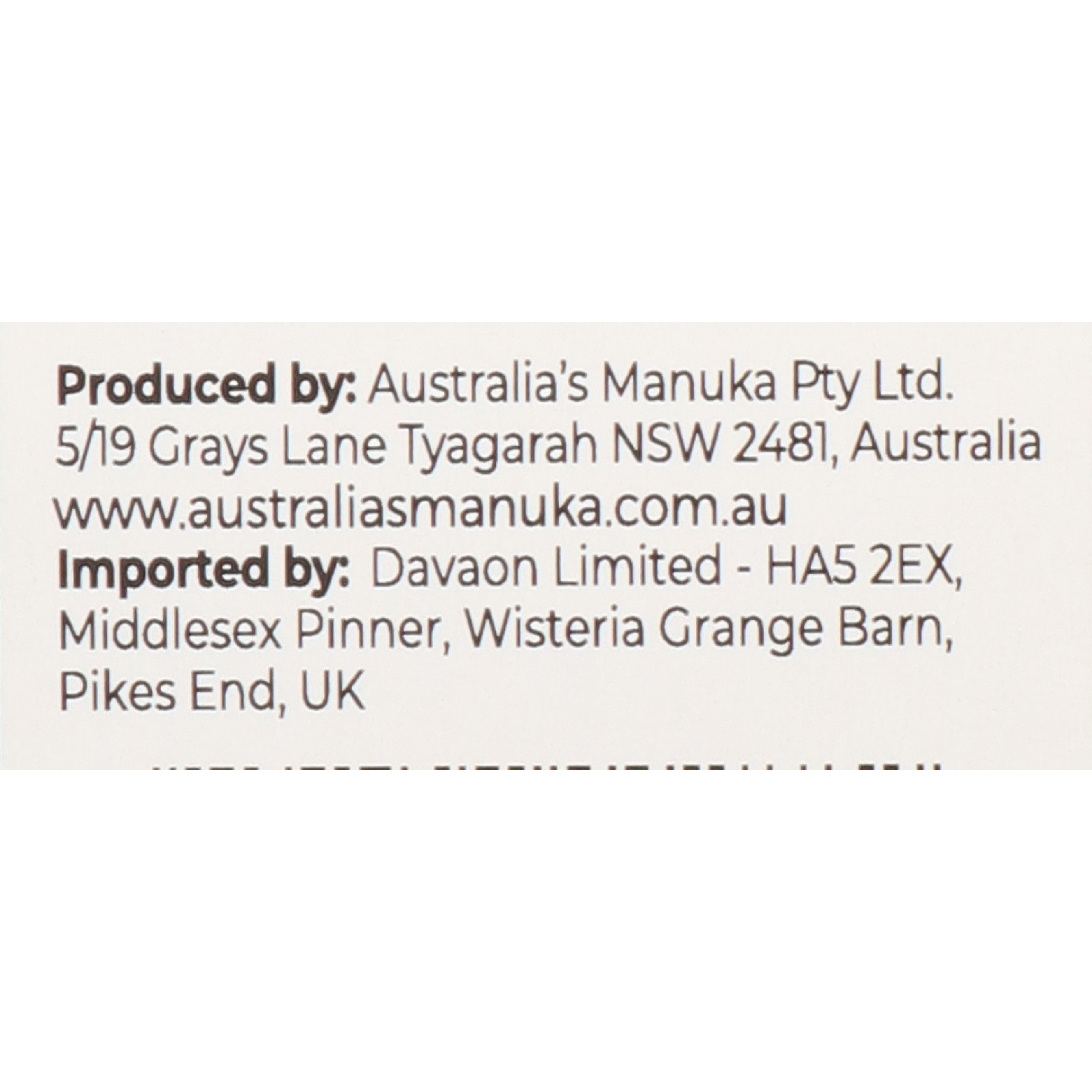 100% Raw Australian Manuka Honey 3