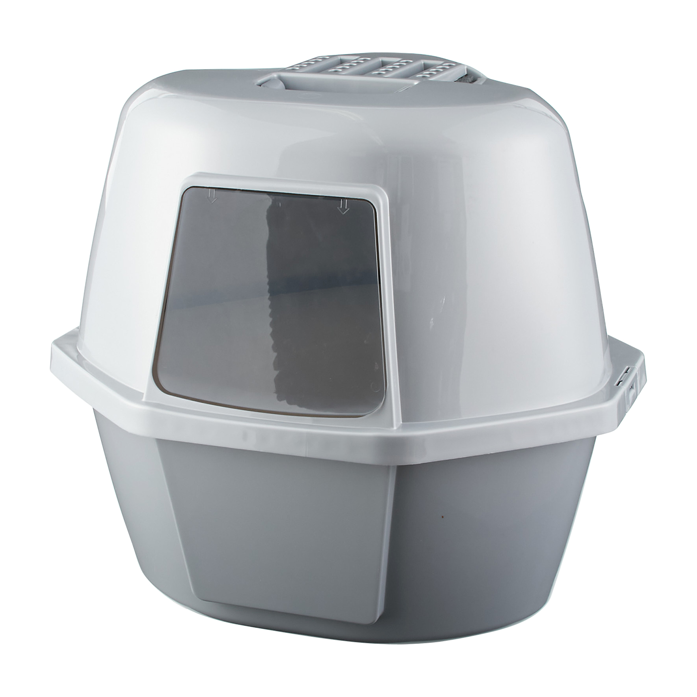 Large Corner Enclosed Cat Pan 1