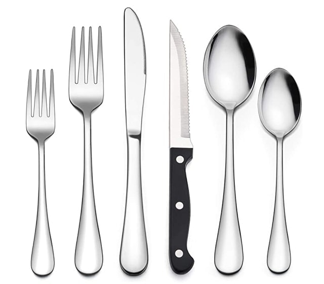 10 Best Cutlery Sets in 2022 (LIANYU, Cambridge SilverSmiths, and More) 4