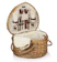 Picnic Time Heart Willow Picnic Basket 1