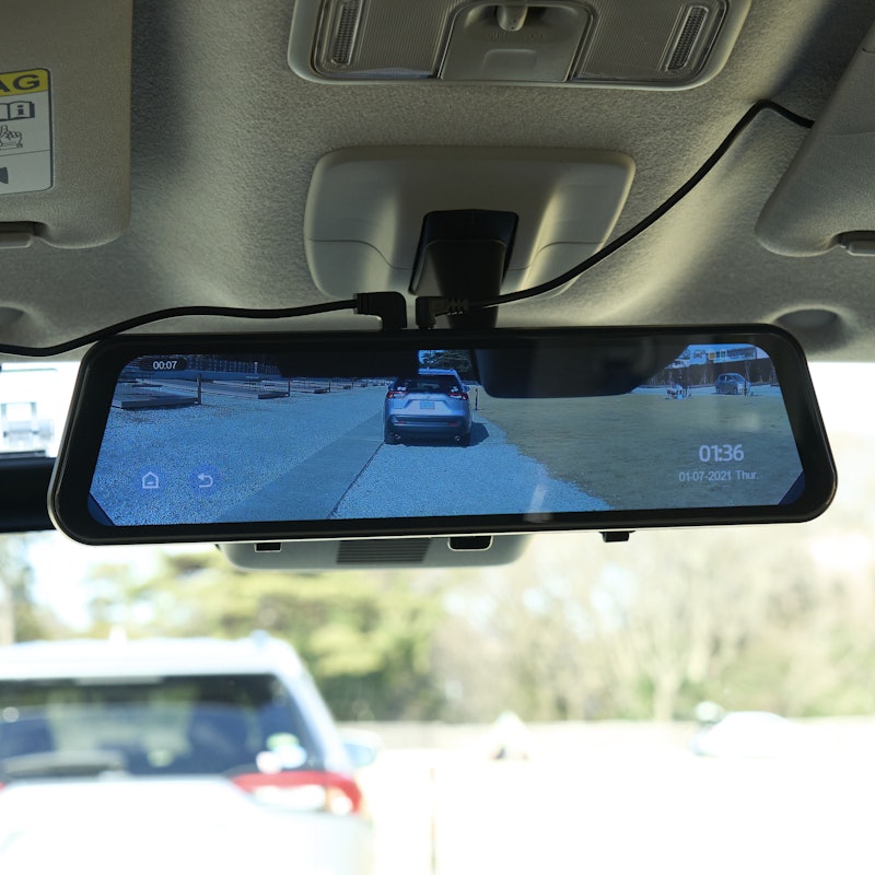 Smart BSD ADAS Dual Mirror Dash Cam 1080p (Front+Rear) with GPS 17