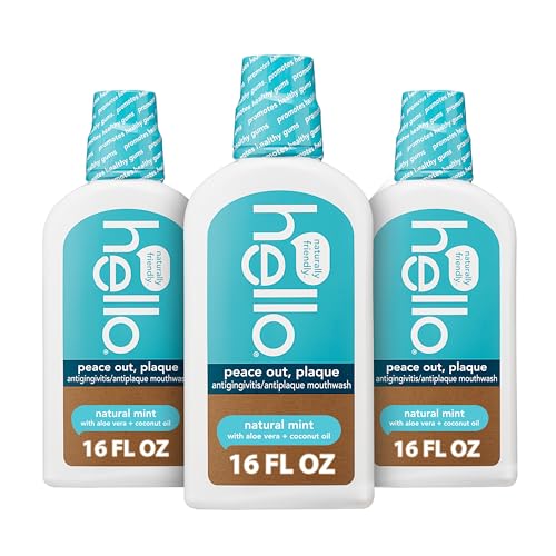Peace Out Plaque Antigingivitis Alcohol-Free Mouthwash 1