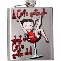 Betty Boop A Girls Gotta Do Hip Flask