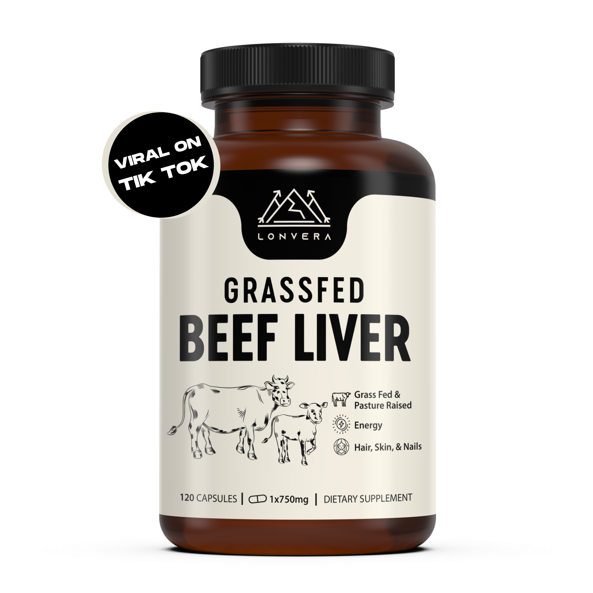 Grassfed Beef Liver Capsules 1