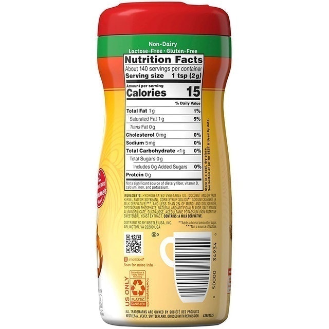 Coffee Mate Sugar Free 2