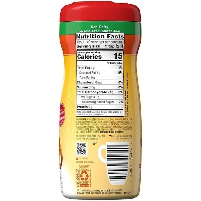 Coffee Mate Sugar Free 2