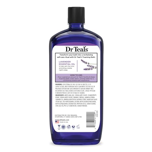 Foaming Bath - Soothe & Sleep with Lavender 2
