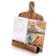 MyGift Cutting Board Style Rustic Cookbook Stand 1