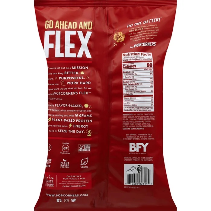 Flex Protein Chips Barbecue 2
