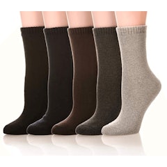 SDBING Women’s Warm Cotton Socks (5 Pack)
