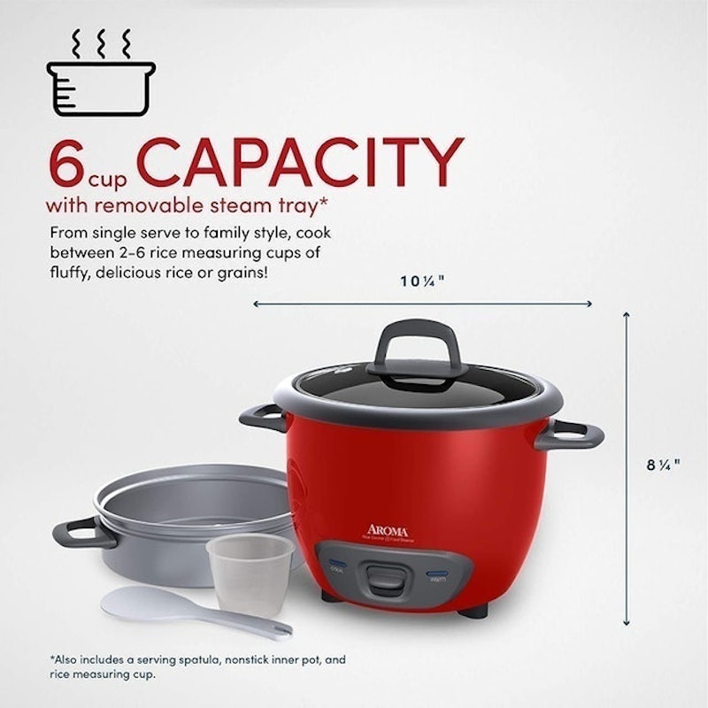 Pot Style Rice Cooker and Food Steamer 3