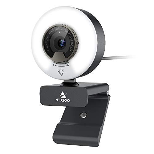 N960E 1080p 60FPS Webcam with Light 1