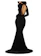 Lagshian Long-Sleeve Evening Gown 1
