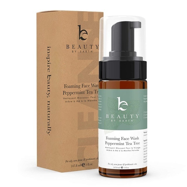 Foaming Face Wash Peppermint Tea Tree 1